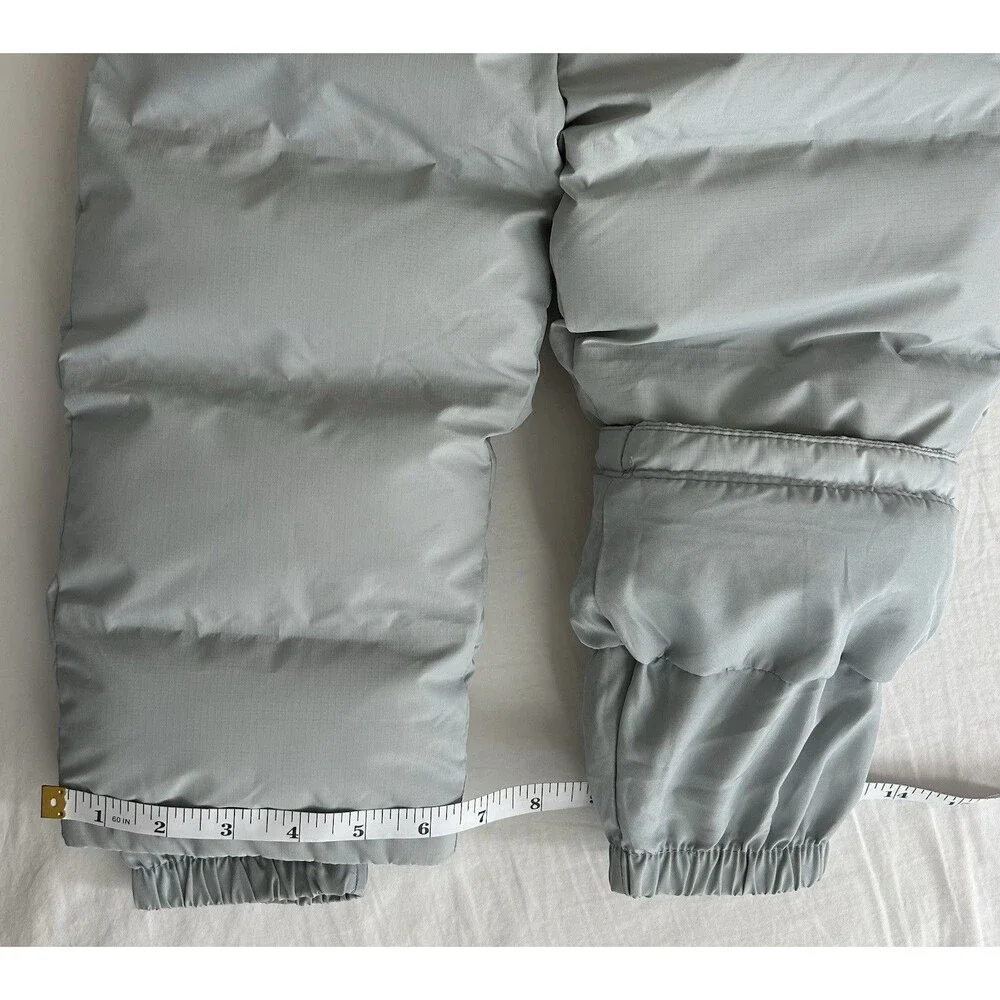 NWOT Zara Gray Insulated Quilted Snow Pants Ripstop Winter Unisex 2-3Y (98)